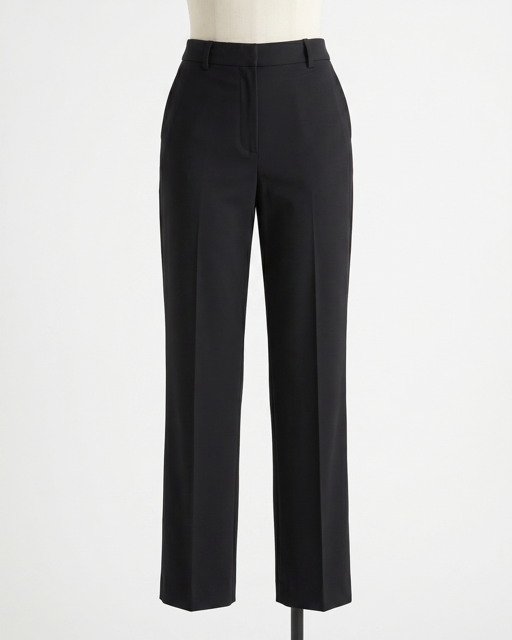 Italian Wool Straight Leg Pants